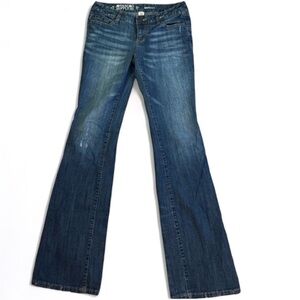 Mossimo Ladies Western Bootcut Womans Denim Jeans Size 7L EUC